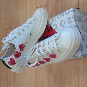 Unisex Comme Des Garcons Play Converse